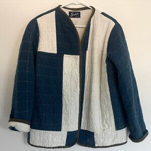 Scofield Handmade Quilted Patchwork One-of-a-Kind Chore Coat Oversized